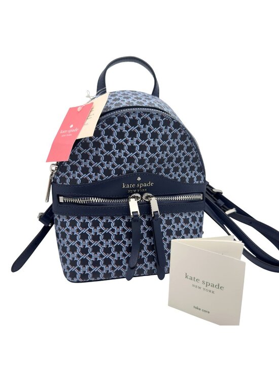 kate spade convertible backpack mini Natalie Backpack, Pomegranate Pink Crushed Velvet Crossbody, Luxurious Small Shoulder Purse For Women Carry around your laptop either way in this bag that easily converts with optional straps Kate Spade mini convertible backpack
